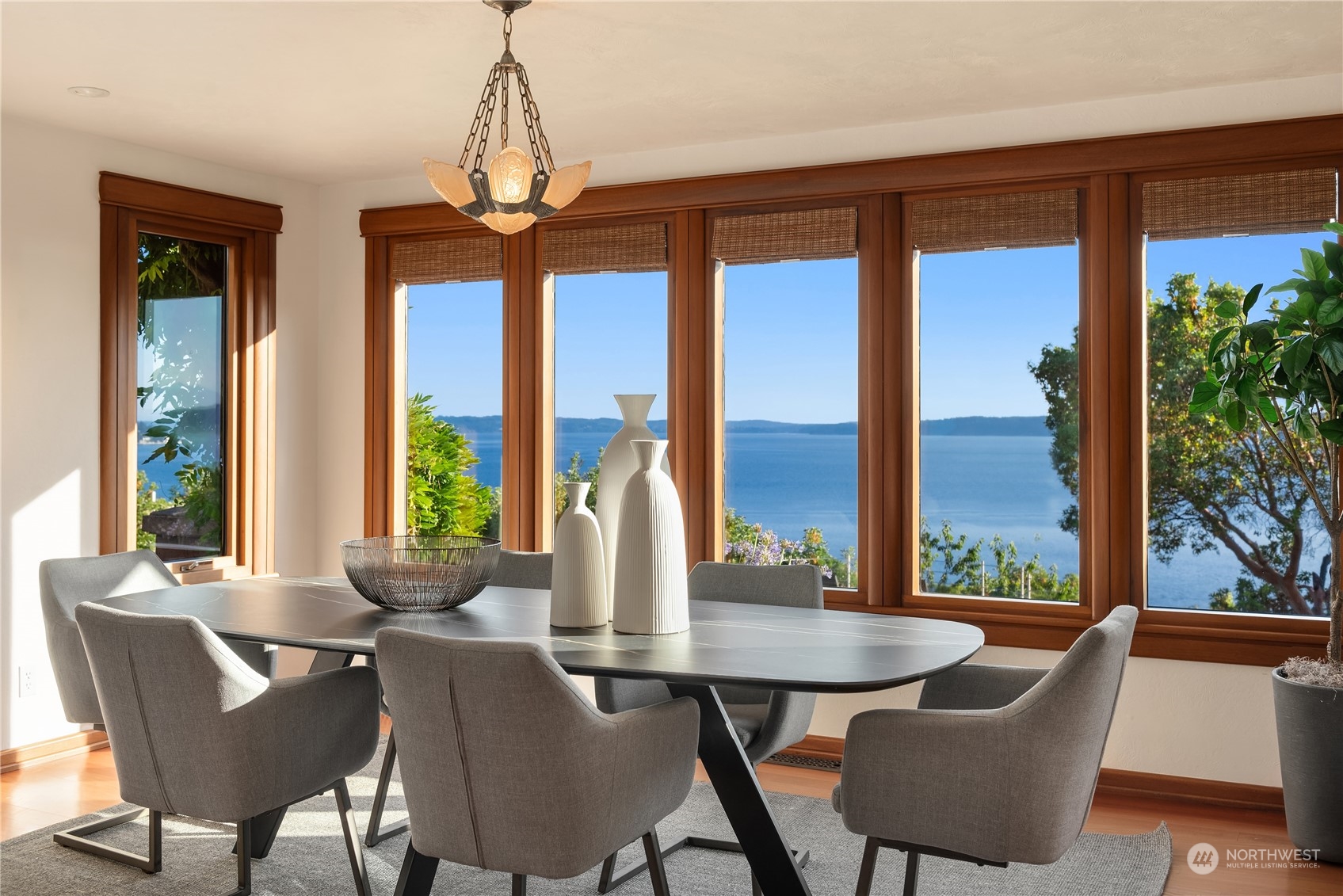 11287 Marine View Drive Southwest Seattle, WA 98146 - Photo 13 of 40 a view of a dining room with furniture window and outside view