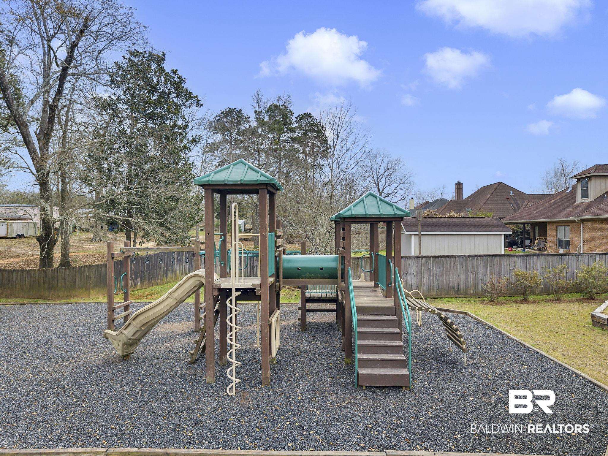 11247 Thistledown Loop Spanish Fort, AL 36527 - Photo 61 of 72 Communal playground with fence
