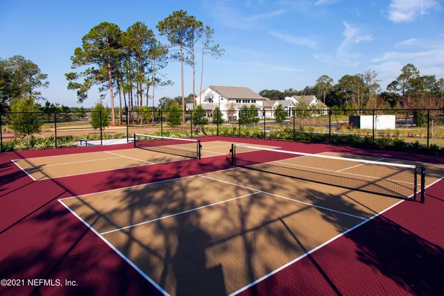 a view of a basketball court