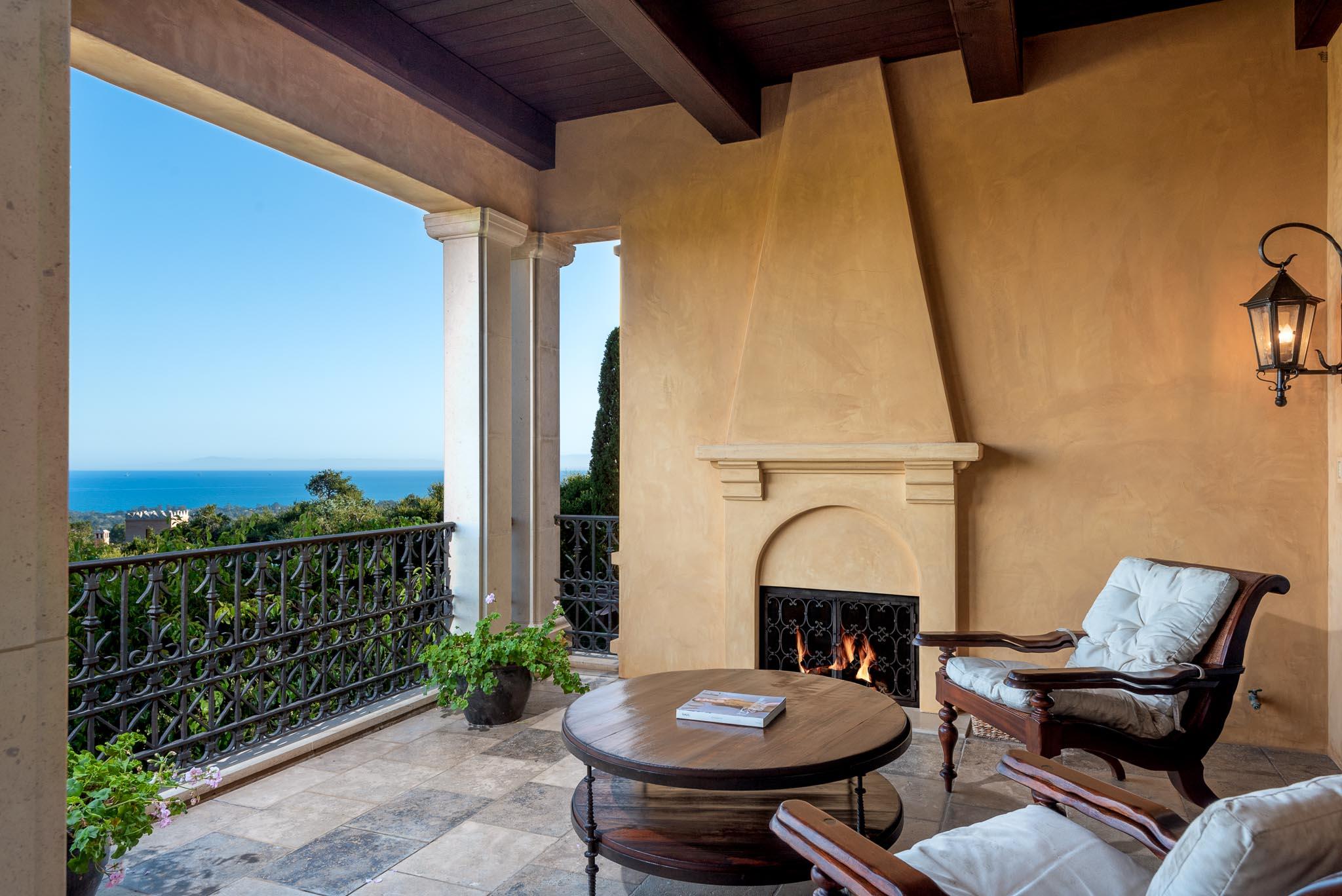 900 Hot Springs Road Montecito, CA 93108 - Photo 23 of 45 Master Suite Balcony