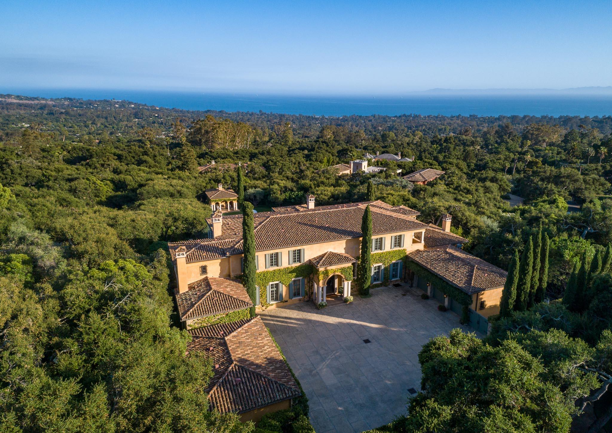 900 Hot Springs Road Montecito, CA 93108 - Photo 42 of 45 Drone View