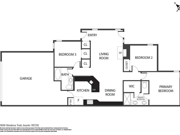 $2,250 | 12909 Modena Trail, Austin, TX 78729