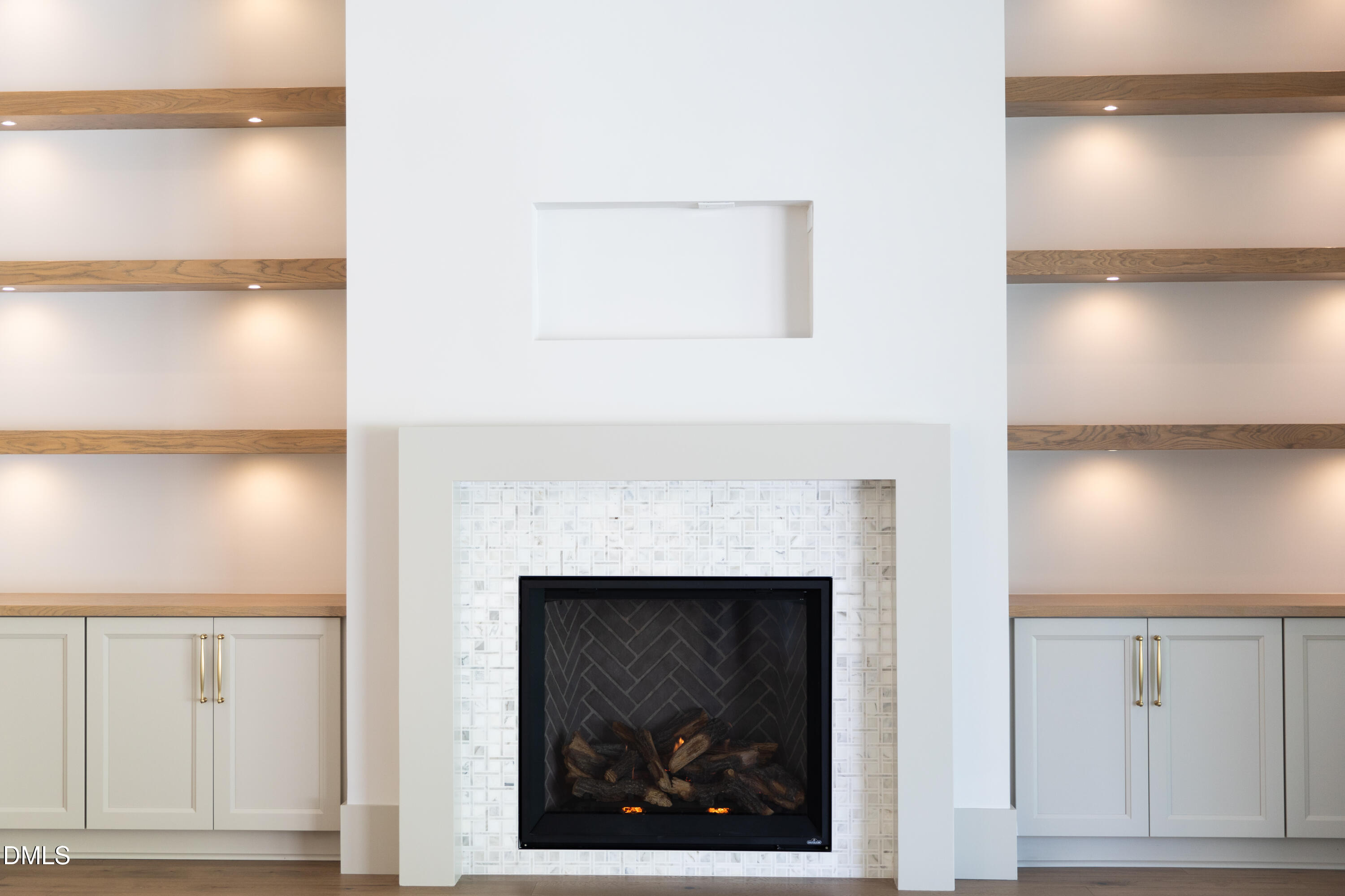7425 Grist Mill Road Raleigh, NC 27615 - Photo 30 of 57 a close view of a fireplace