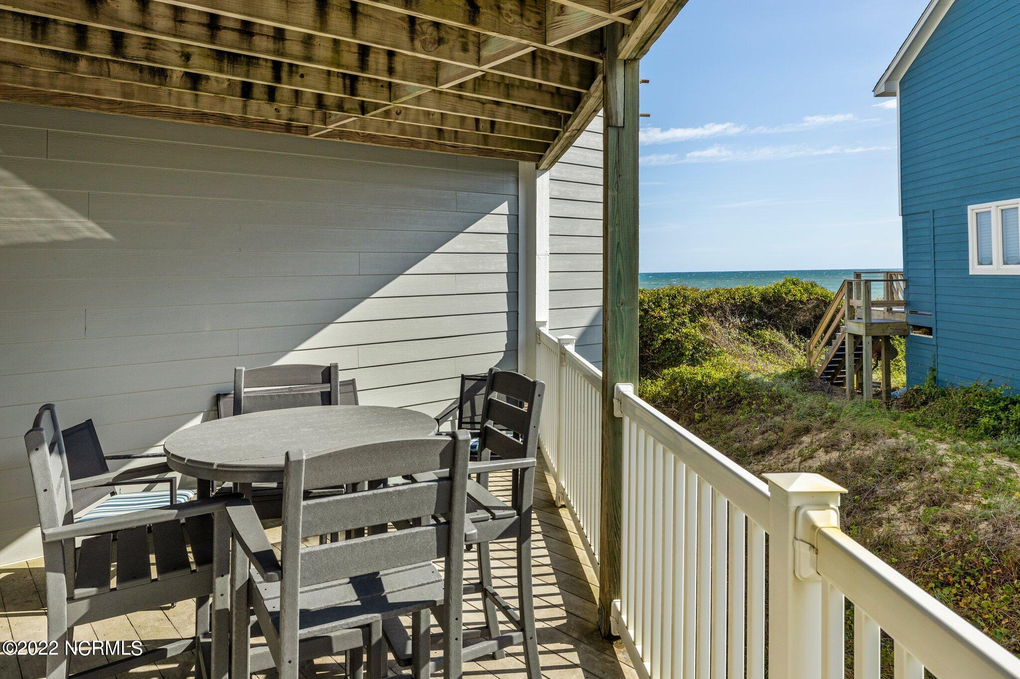 855 Salter Path Road, Unit 110 Atlantic Beach, NC 28512 - Photo 15 of 50 Deck & View
