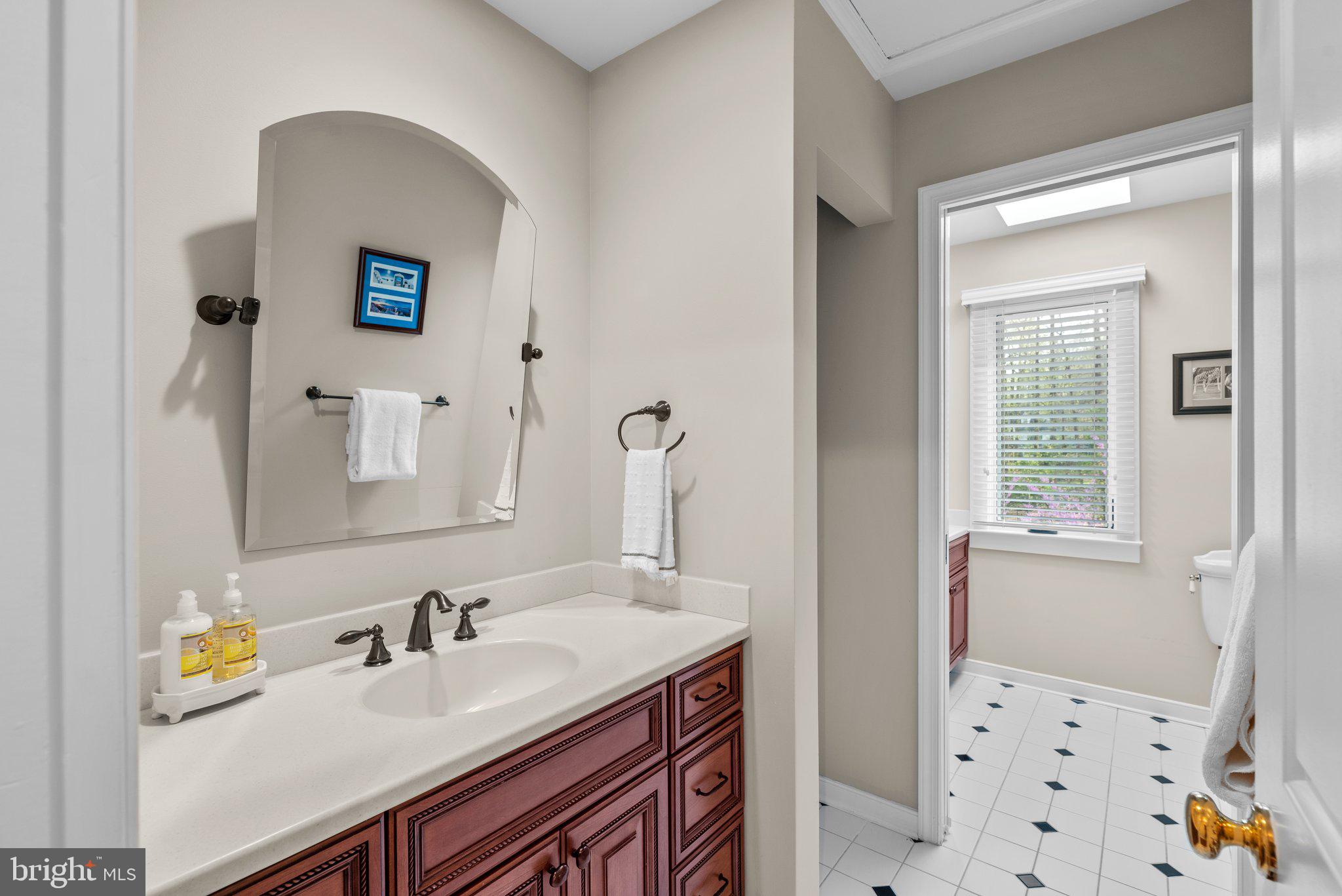 13791 Lakeside Drive Clarksville, MD 21029 - Photo 51 of 90 a bathroom with a sink vanity and a mirror
