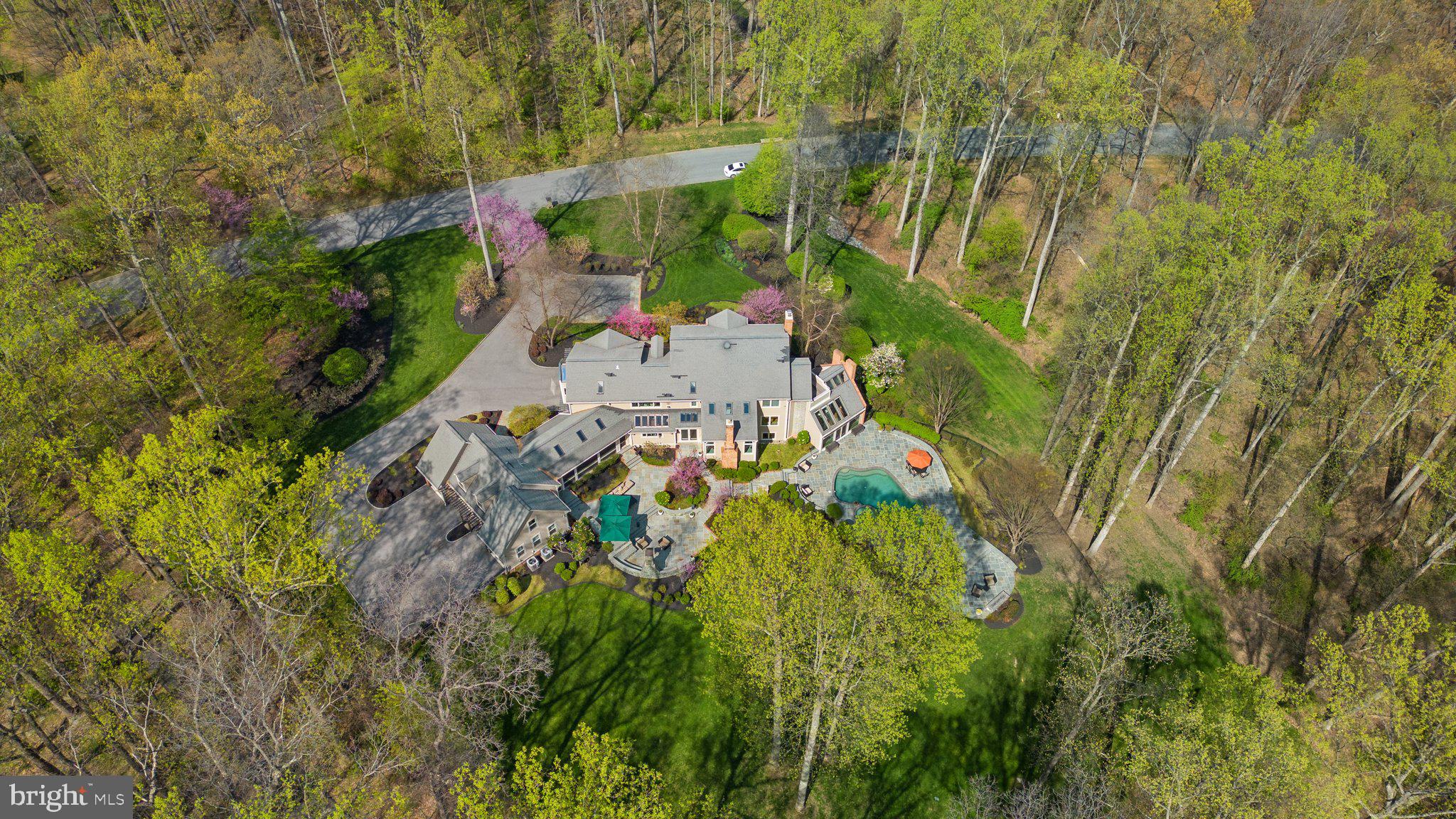13791 Lakeside Drive Clarksville, MD 21029 - Photo 8 of 90 an aerial view of a house with a yard