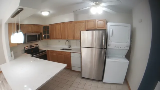 a view of a small space