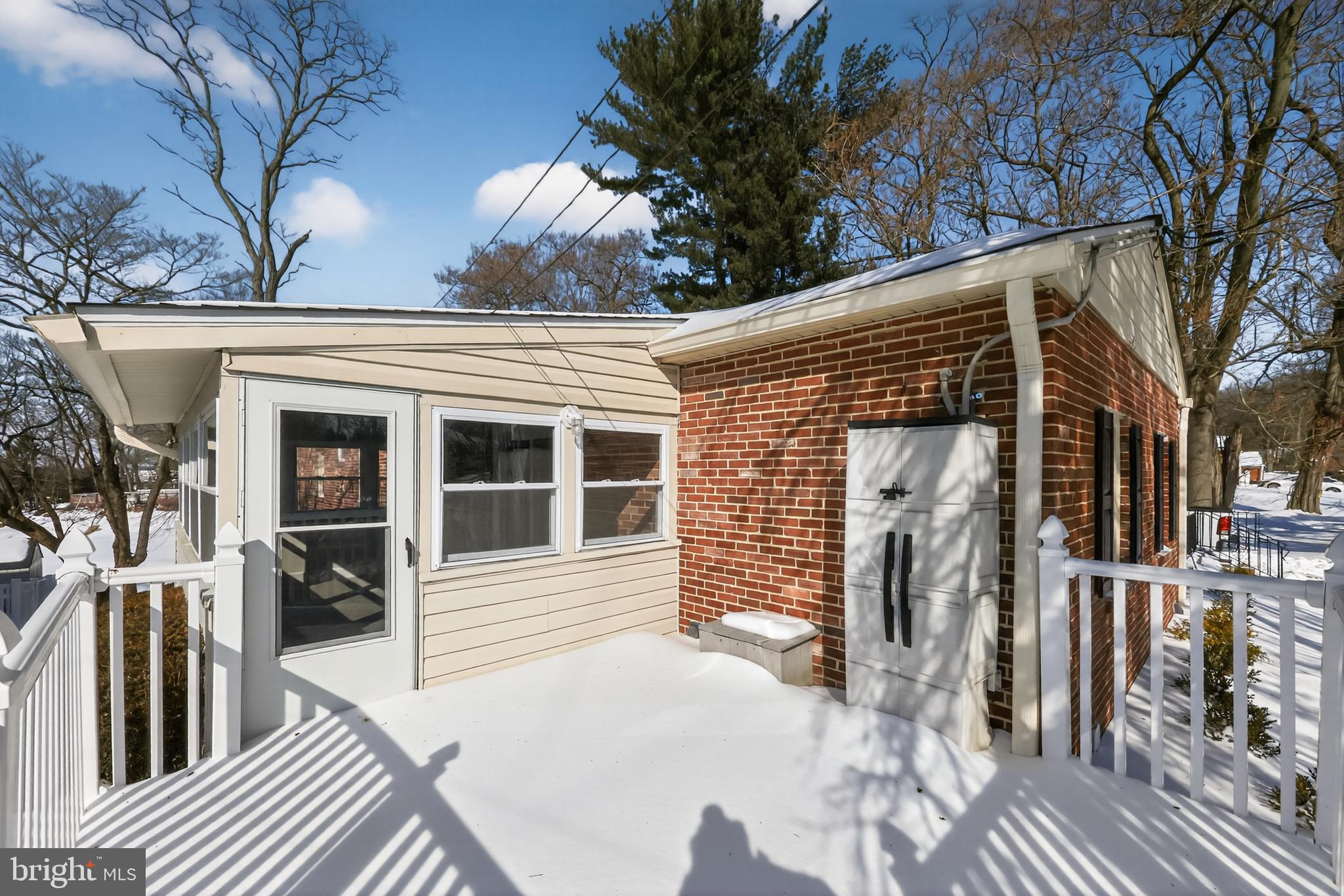 516 Beatty Road Springfield, PA 19064 - Photo 35 of 36 Deck off of 3 Season room
