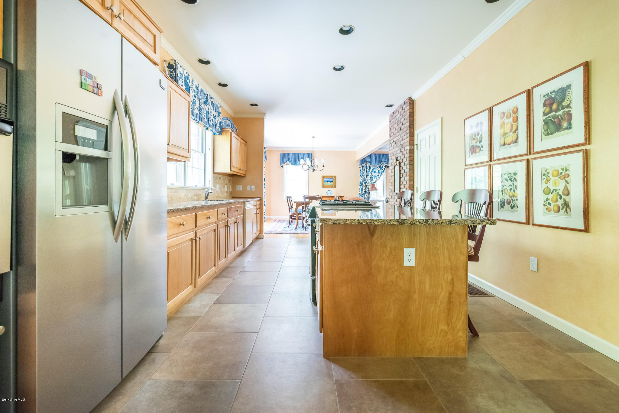 4 Sawmill Road Stockbridge, MA 01262 - Photo 12 of 33 Kitchen Island