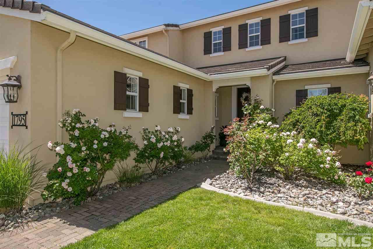 1795 Laurel Ridge Drive Reno, NV 89523 - Photo 35 of 35 a front view of a house with garden