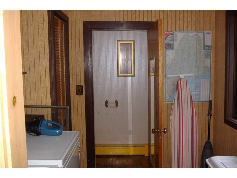 49 Spruce Street Millinocket, ME 04462 - Photo 2 of 14 Bathroom. First floor 3/4 bathroom