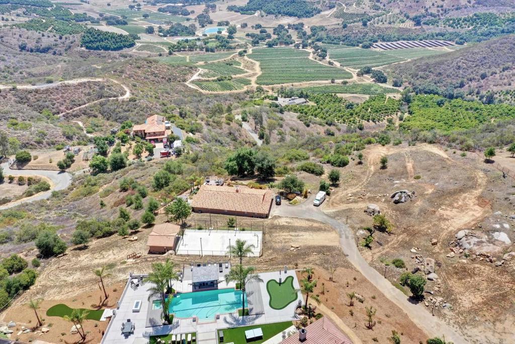 36485 Carney Road Valley Center, CA 92082 - Photo 65 of 75 an aerial view of residential houses with outdoor space
