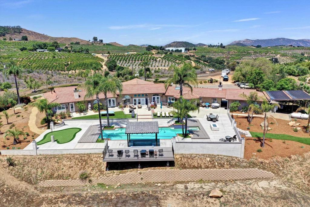 36485 Carney Road Valley Center, CA 92082 - Photo 66 of 75 an aerial view of residential houses and outdoor space