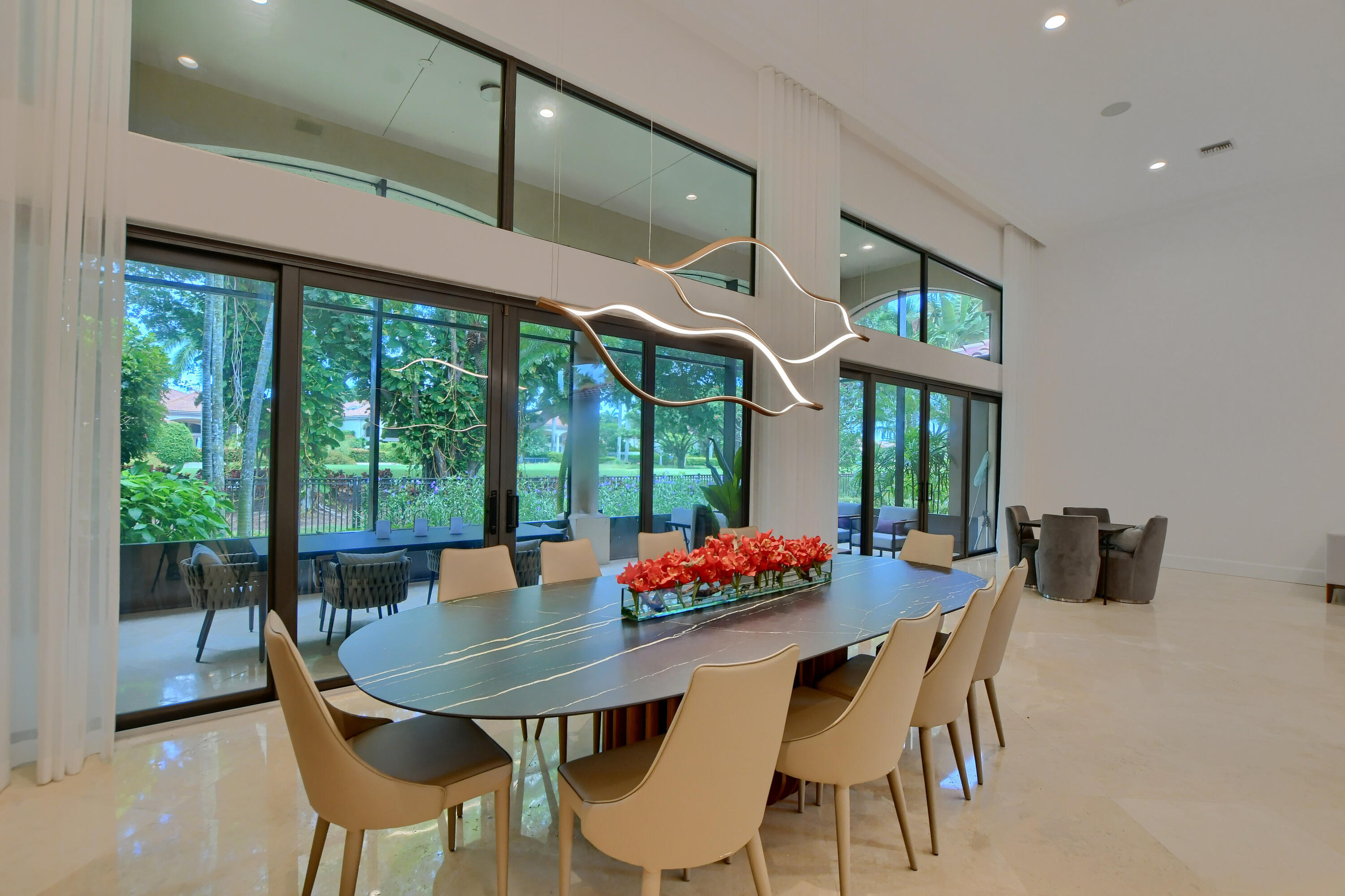 5894 Northwest 25th Court Boca Raton, FL 33496 - Photo 10 of 46 dining with lanai view