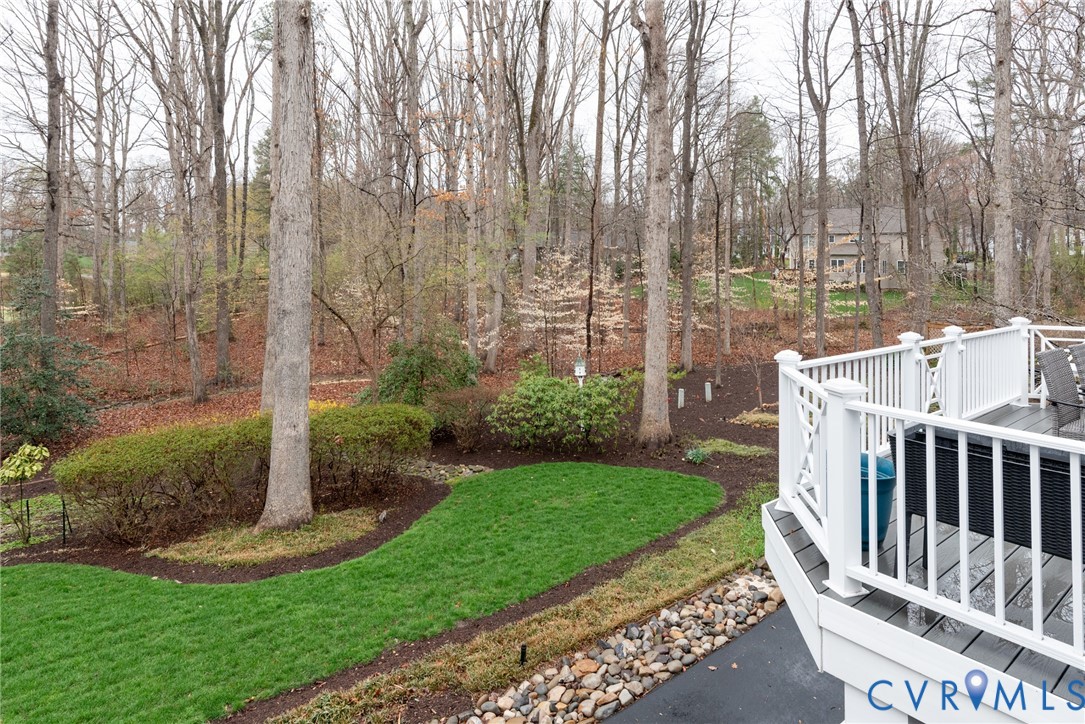 11920 Rothbury Drive Richmond, VA 23236 - Photo 48 of 68 a view of a deck with a backyard