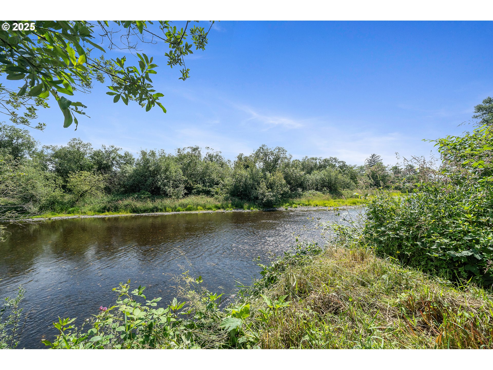 9065 Trask River Road Tillamook, OR 97141 - Photo 41 of 48 a view of a lake with a house in the background