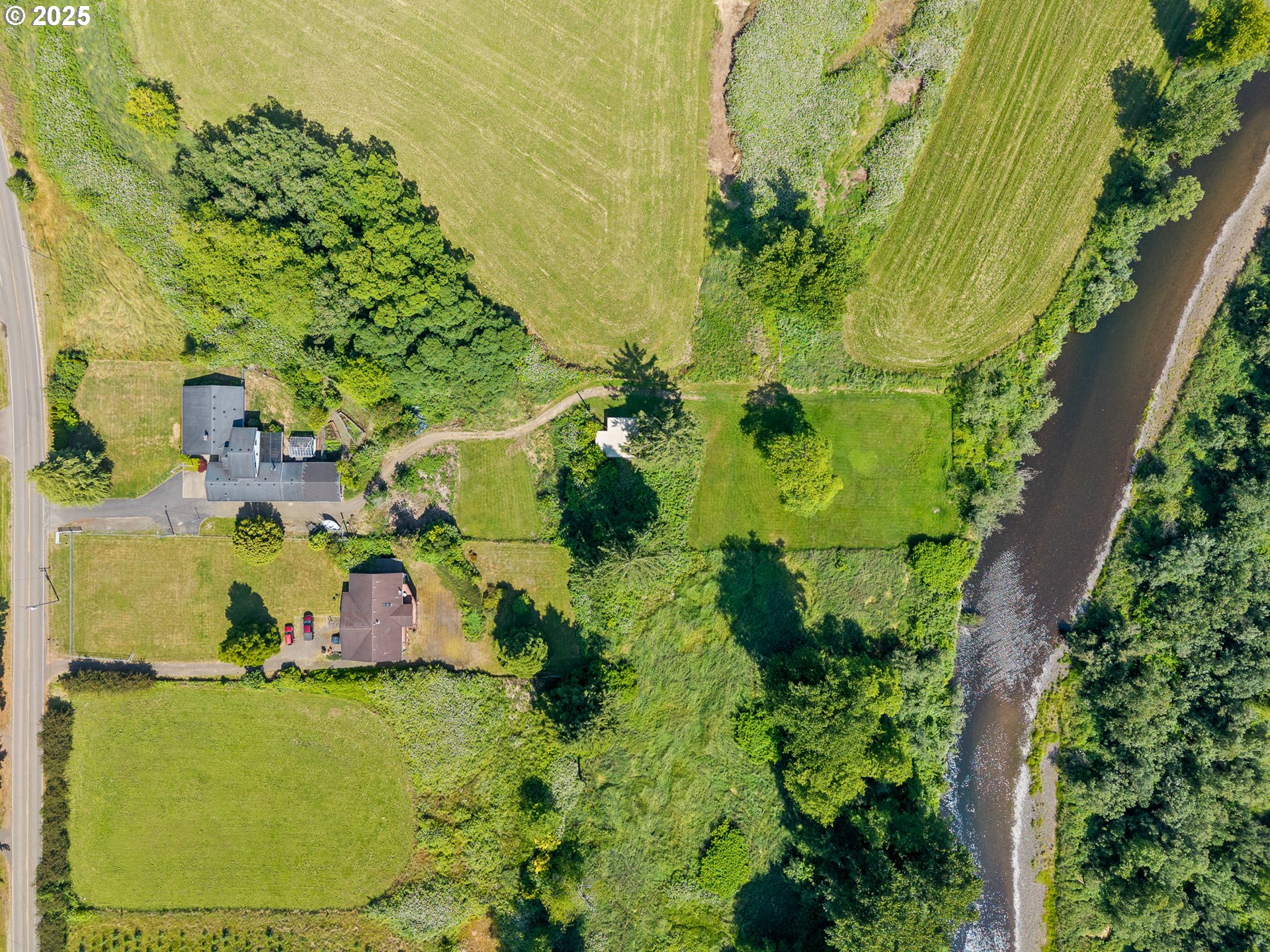 9065 Trask River Road Tillamook, OR 97141 - Photo 46 of 48 a view of a garden with a flower