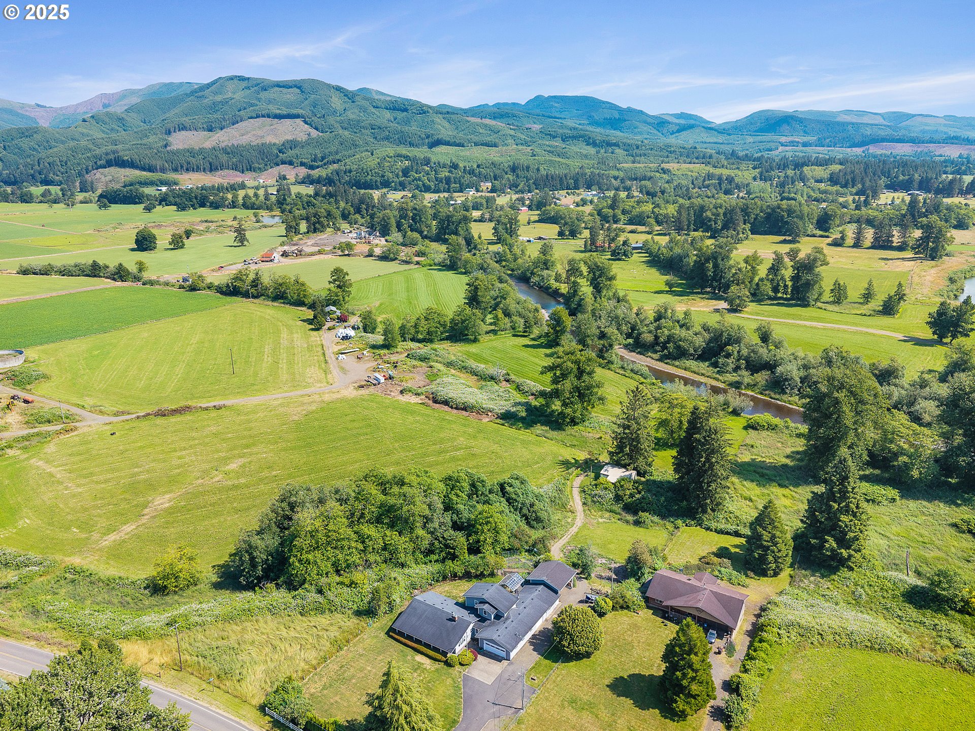 9065 Trask River Road Tillamook, OR 97141 - Photo 10 of 48 a view of an ocean and trees