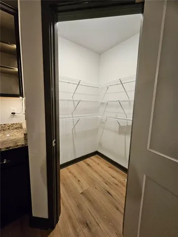 a view of wooden floor