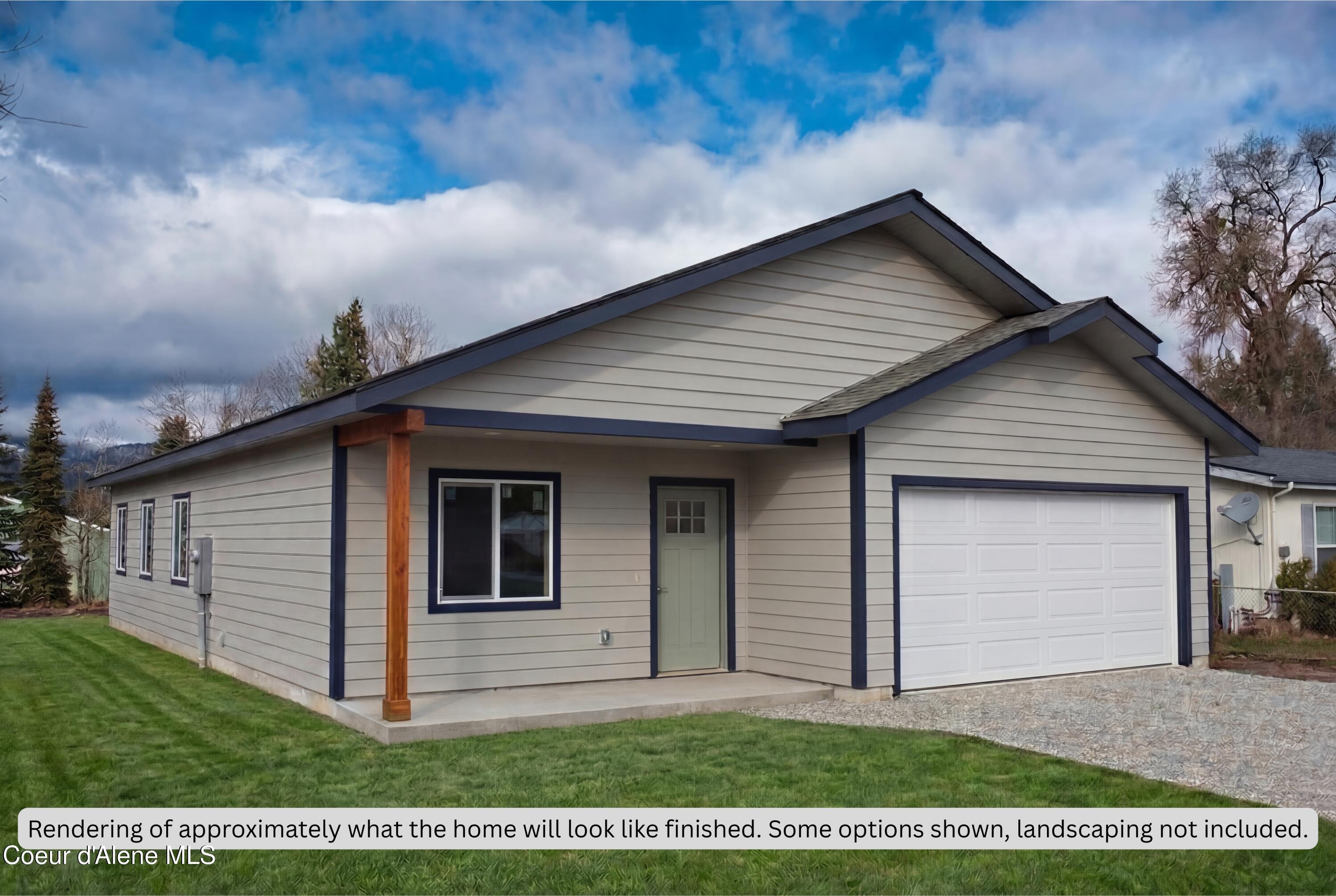 6180 Dallas Lane Bonners Ferry, ID 83805 - Photo 1 of 11 Dallas Exterior Rendering_Final