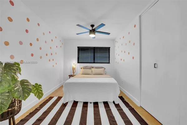 a very nice looking room with a large window