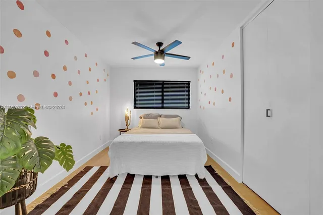 a very nice looking room with a large window