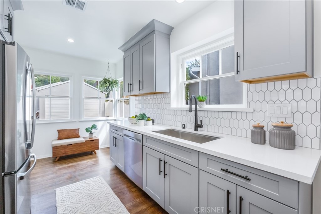 2091 West Mountain Street Glendale, CA 91201 - Photo 16 of 60 a kitchen with a sink and a window