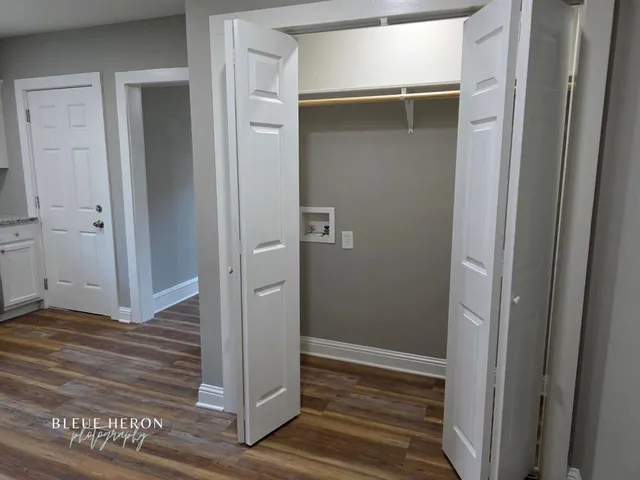 a view of wooden floor