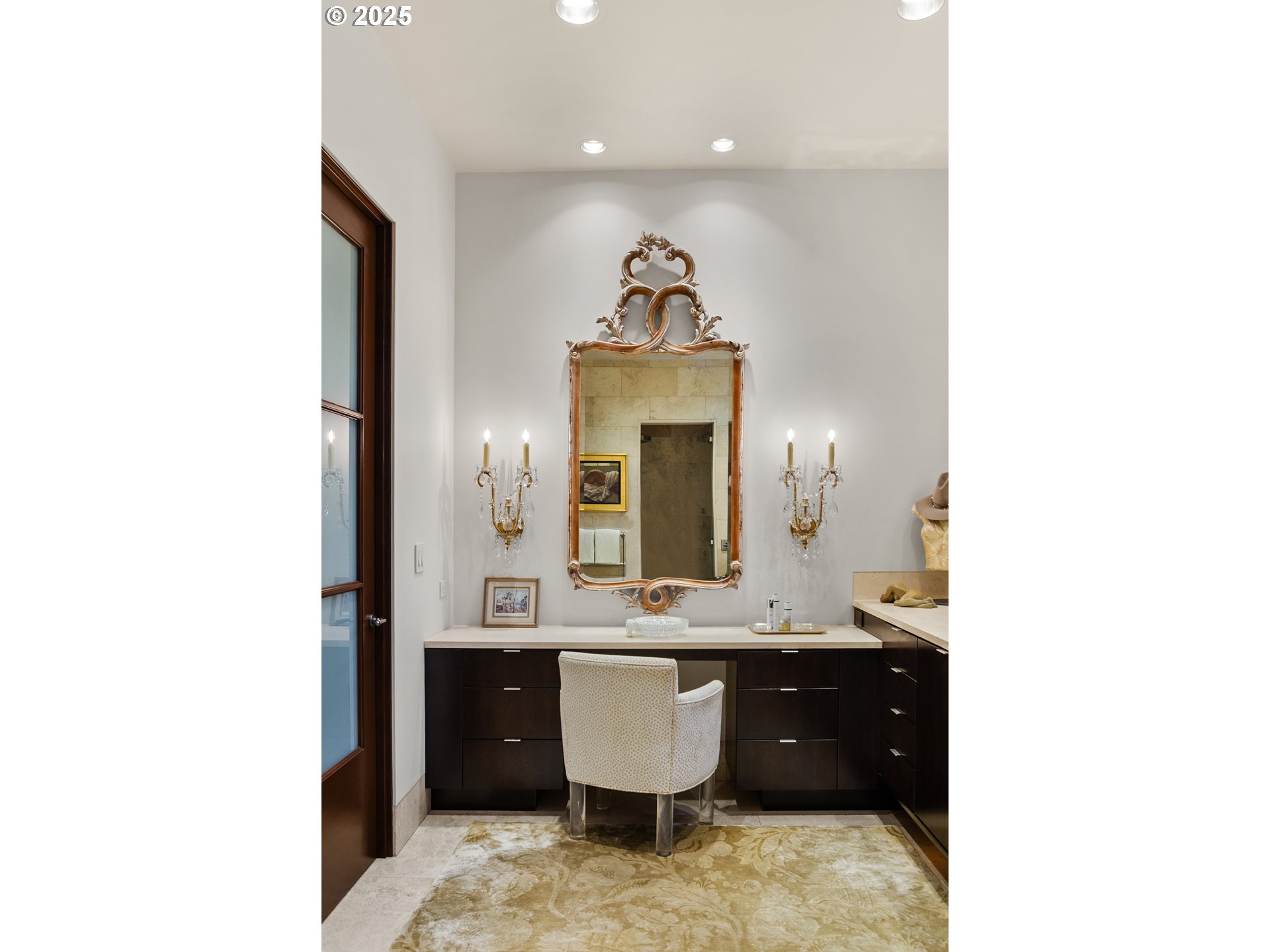 8418 Valley Way Southeast Turner, OR 97392 - Photo 26 of 48 a bathroom with a sink and a mirror