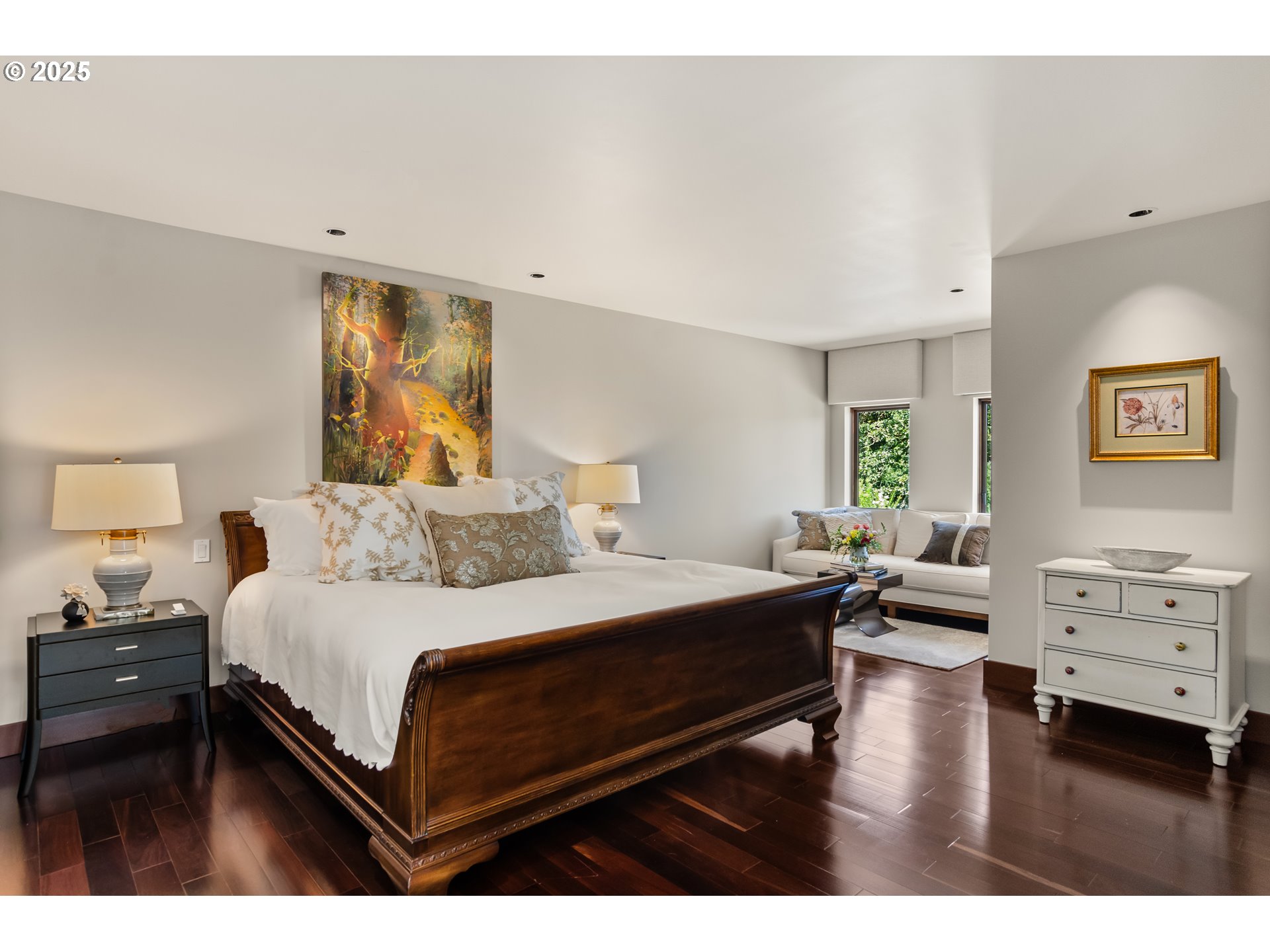 8418 Valley Way Southeast Turner, OR 97392 - Photo 34 of 48 a bedroom with a bed and furniture