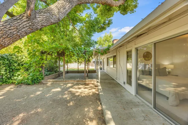 a view of a green field