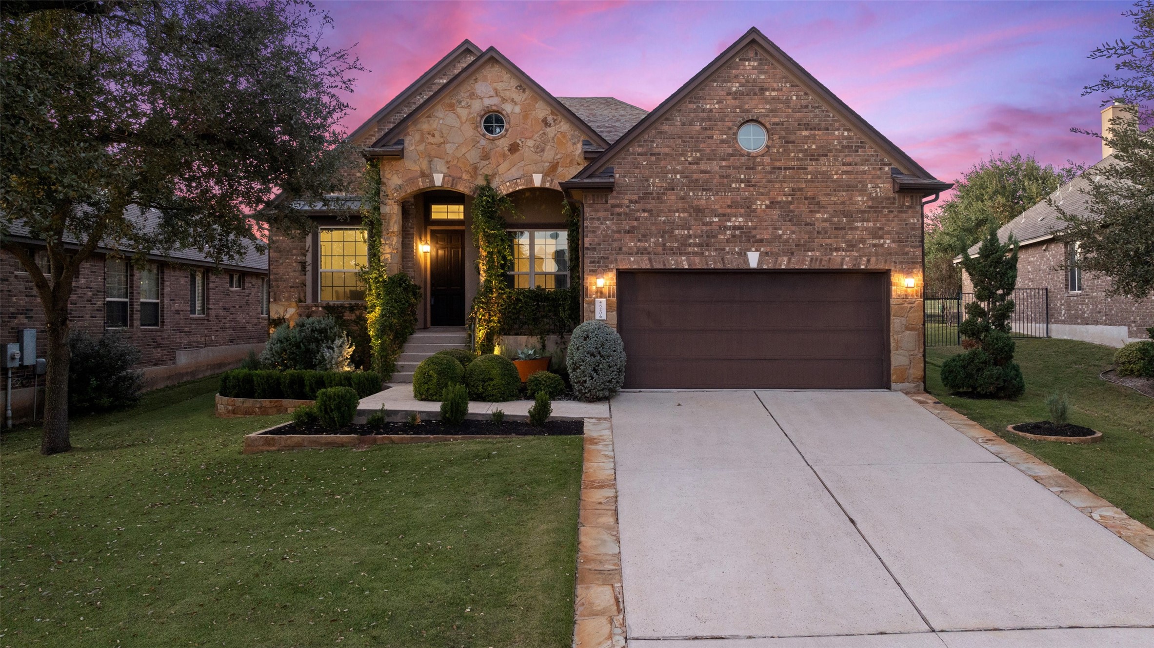4820 Pyrenees Pass Austin, TX 78738 - Photo 1 of 1 Welcome home to the famous Texas hill country at Falconhead West. This gorgeous 2 story home was built in 2010 providing approximately 2,849 sq.ft and over $100,000 in upgrades. The