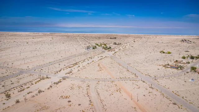 a view of beach and ocean