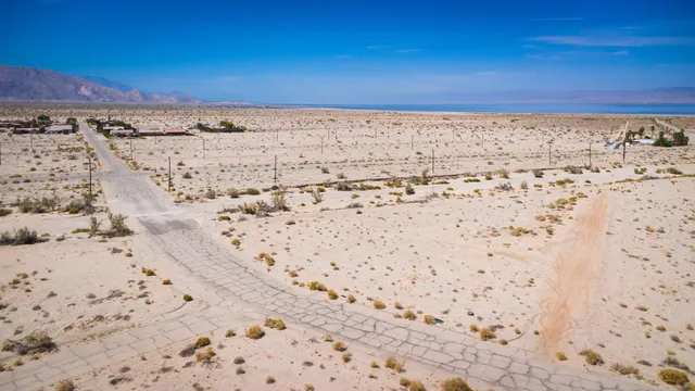 a view of beach and ocean