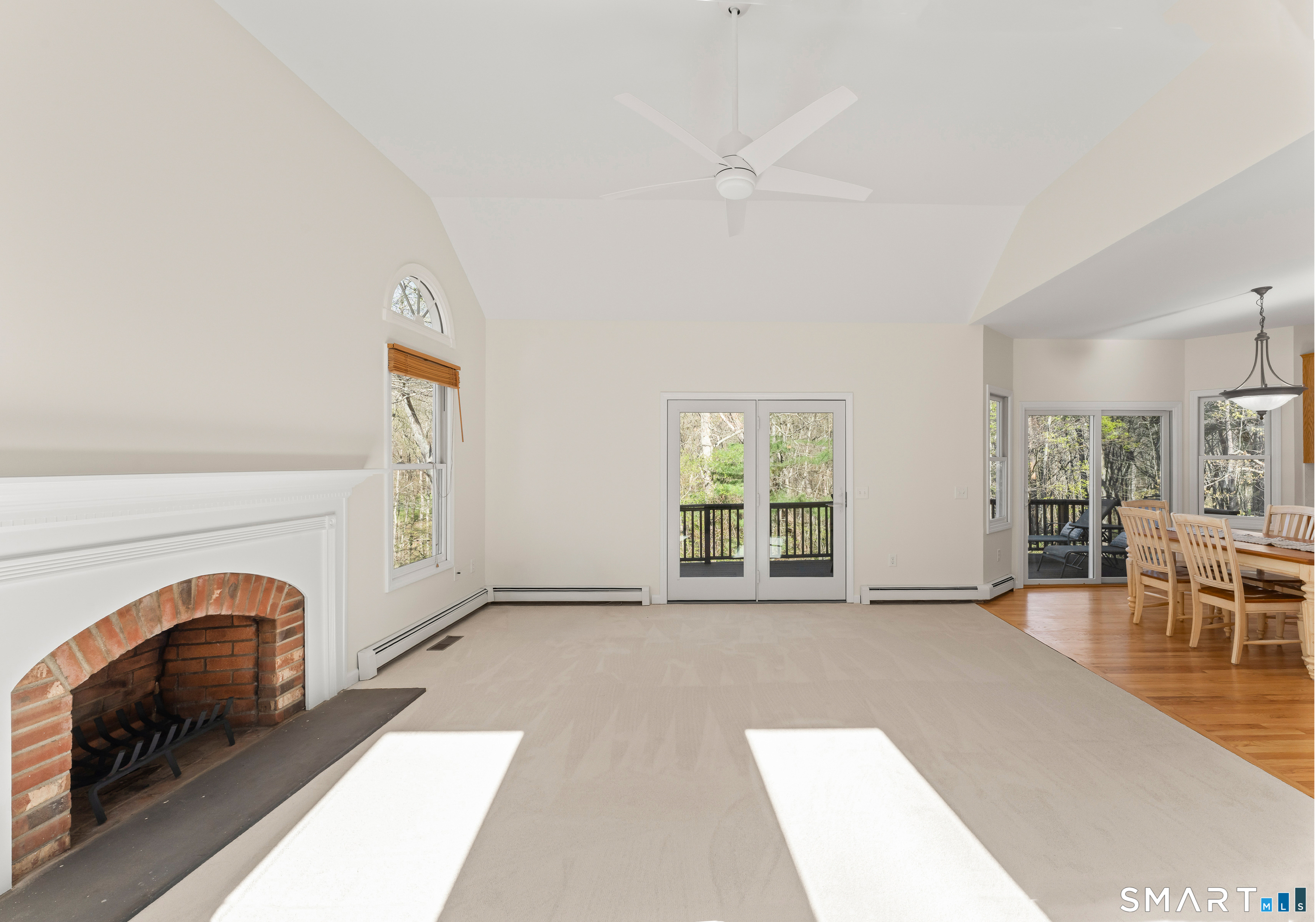 5 Beagle Trail Newtown, CT 06482 - Photo 22 of 40 a view of livingroom with furniture and fireplace