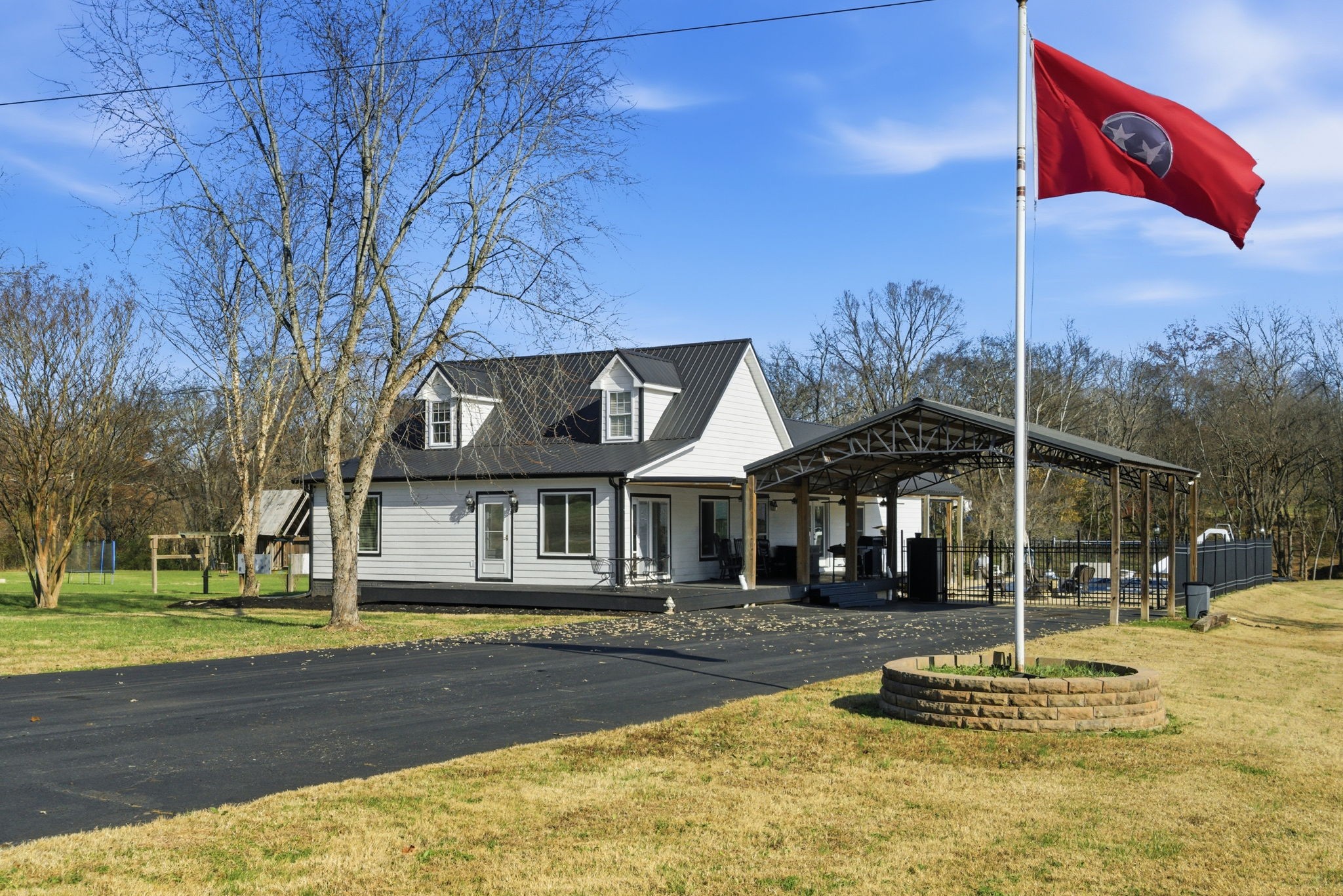 6117 Henry Gower Road Pleasant View, TN 37146 - Photo 49 of 61 a front view of a building with street view