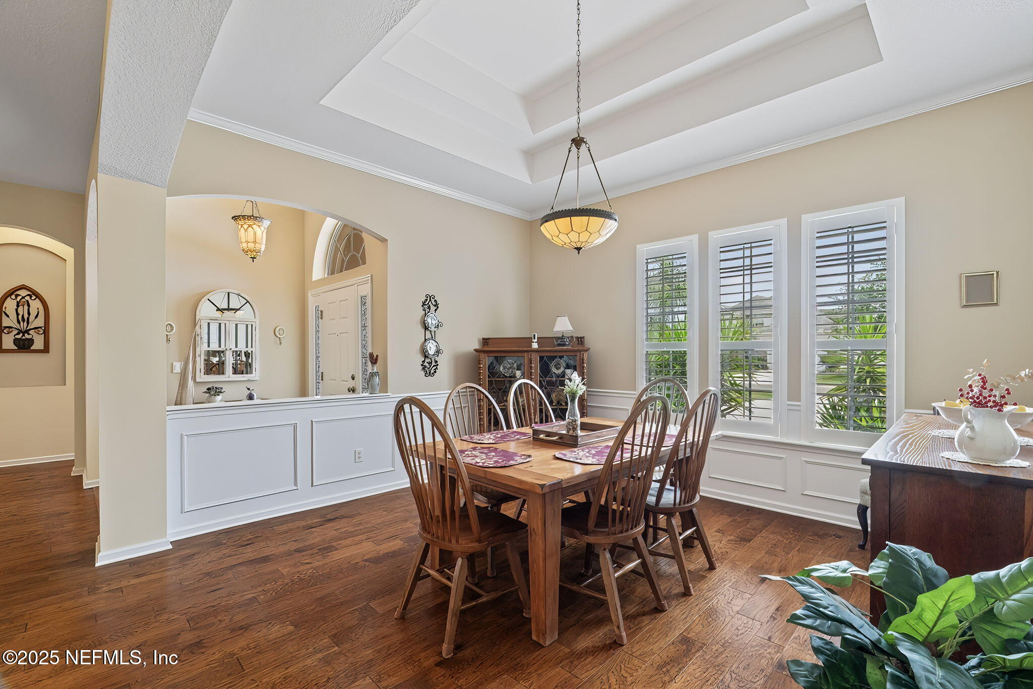 232 Porta Rosa Circle St. Augustine, FL 32092 - Photo 7 of 42 a view of a dining room with furniture window and outside view