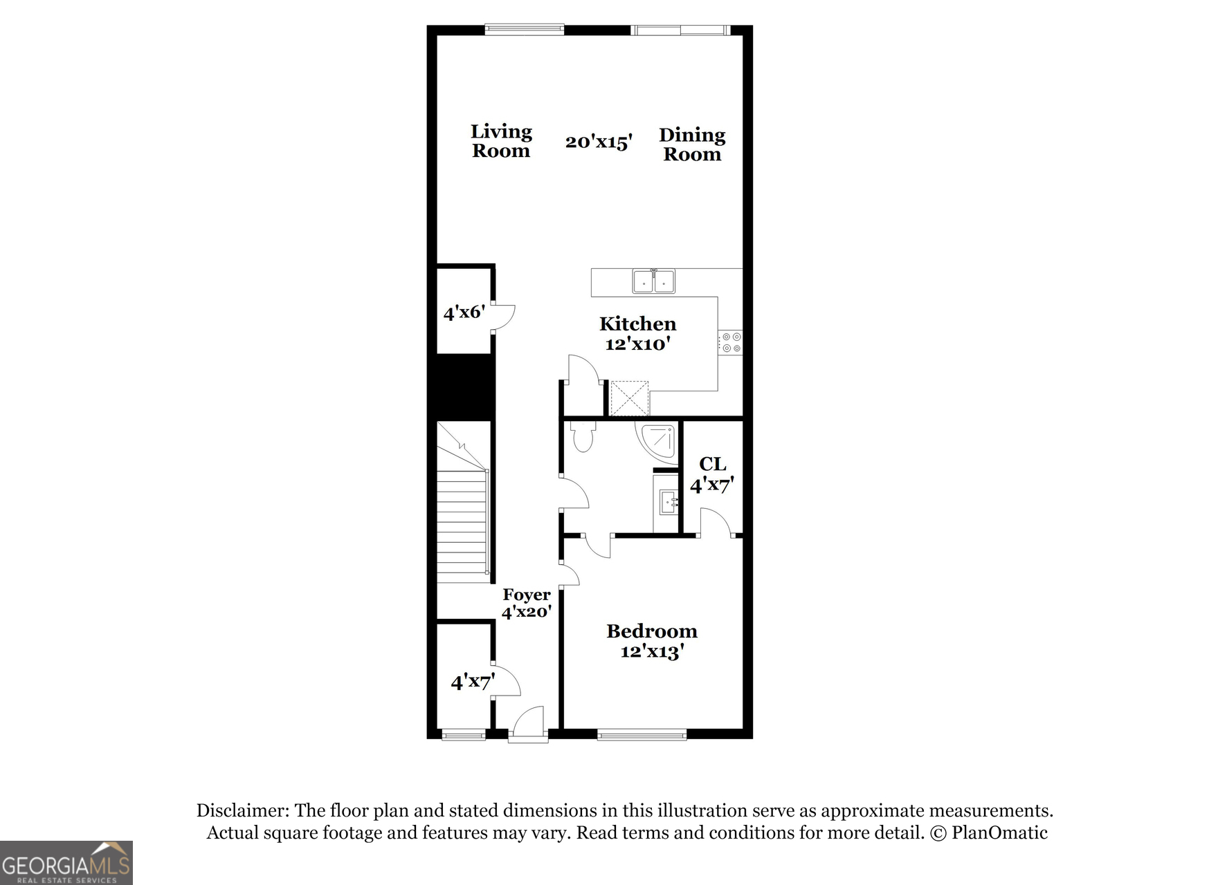 5319 Creekview Way Morrow, GA 30260 - Photo 17 of 17 a picture of a floor plan