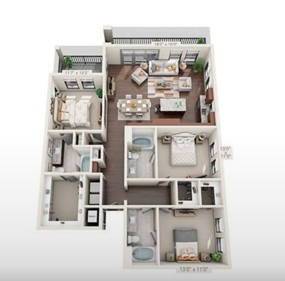 3201 Esperanza Crossing, Unit 439 Austin, TX 78758 - Photo 2 of 18 Up to 6 Weeks FREE! *on select units
