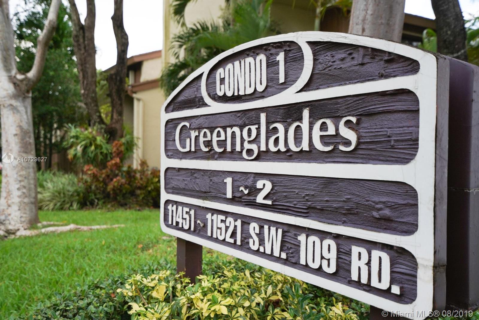 11501 Southwest 109th Road, Unit 13D Miami, FL 33176 - Photo 27 of 30 Entrance Sign to Property