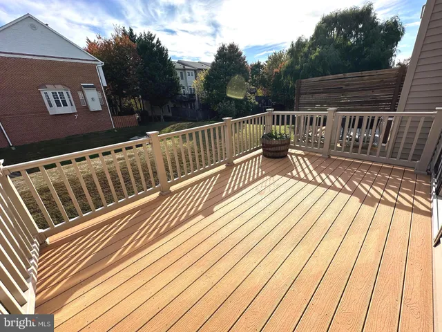 a view of deck with a patio