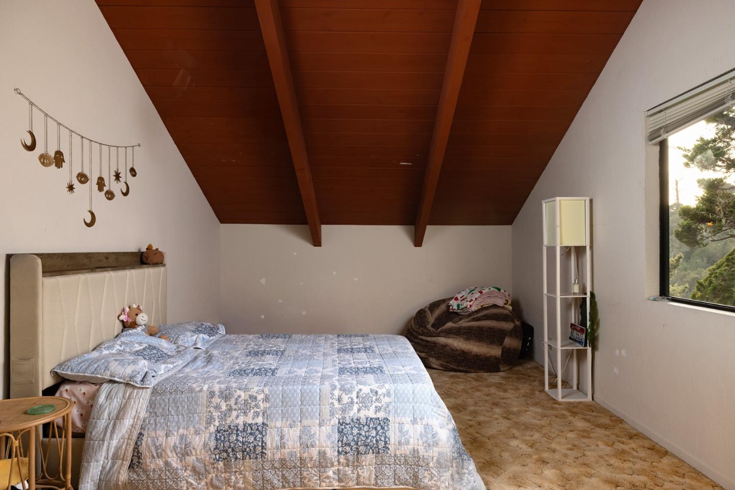 530 Quail Run Road Aptos, CA 95003 - Photo 17 of 25 a bedroom with a bed and a window