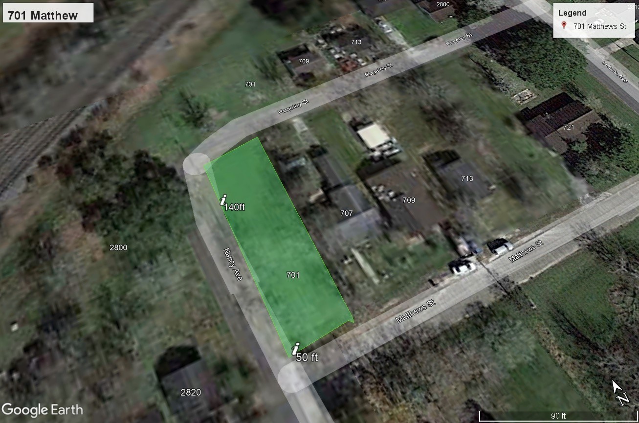 701 Matthews Street Bay City, TX 77414 - Photo 6 of 6 an aerial view of a house