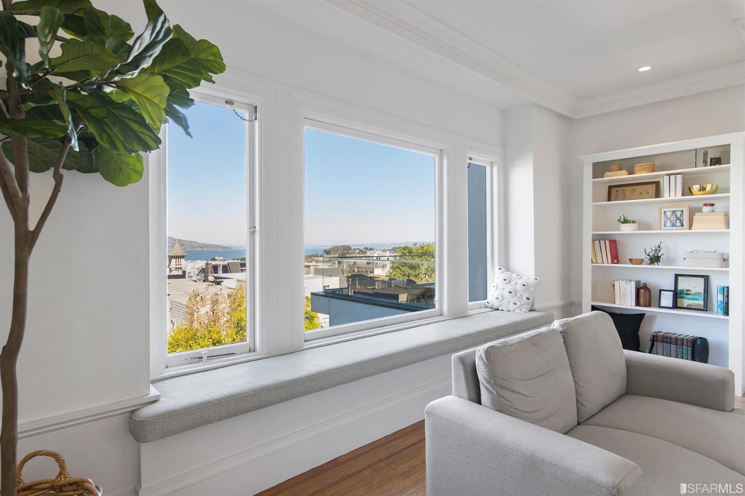 2444 Broadway San Francisco, CA 94115 - Photo 7 of 57 a living room with furniture and a large window