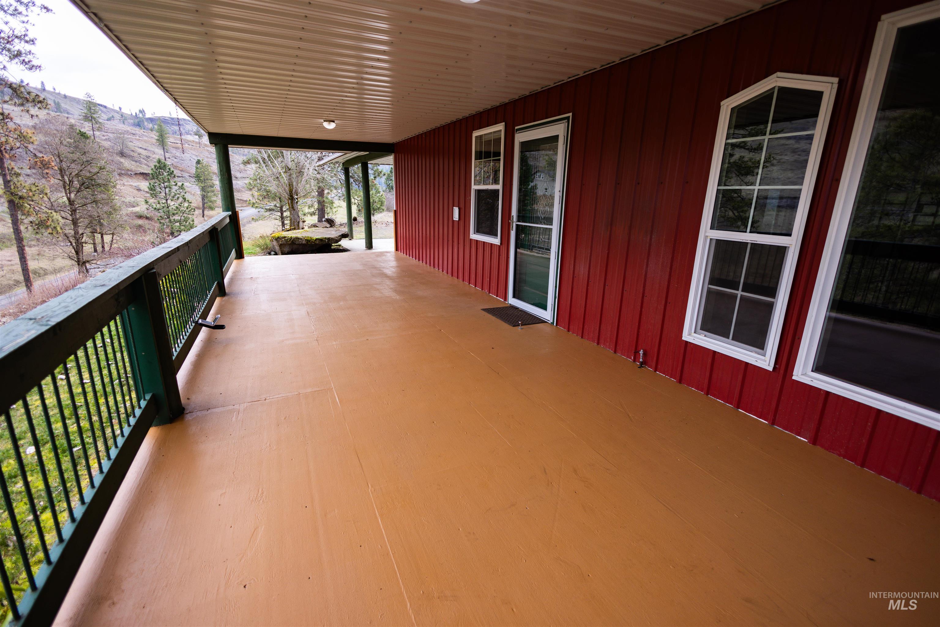 402 Beaverslide Road Kamiah, ID 83536 - Photo 4 of 46 View of patio / terrace with a mountain view