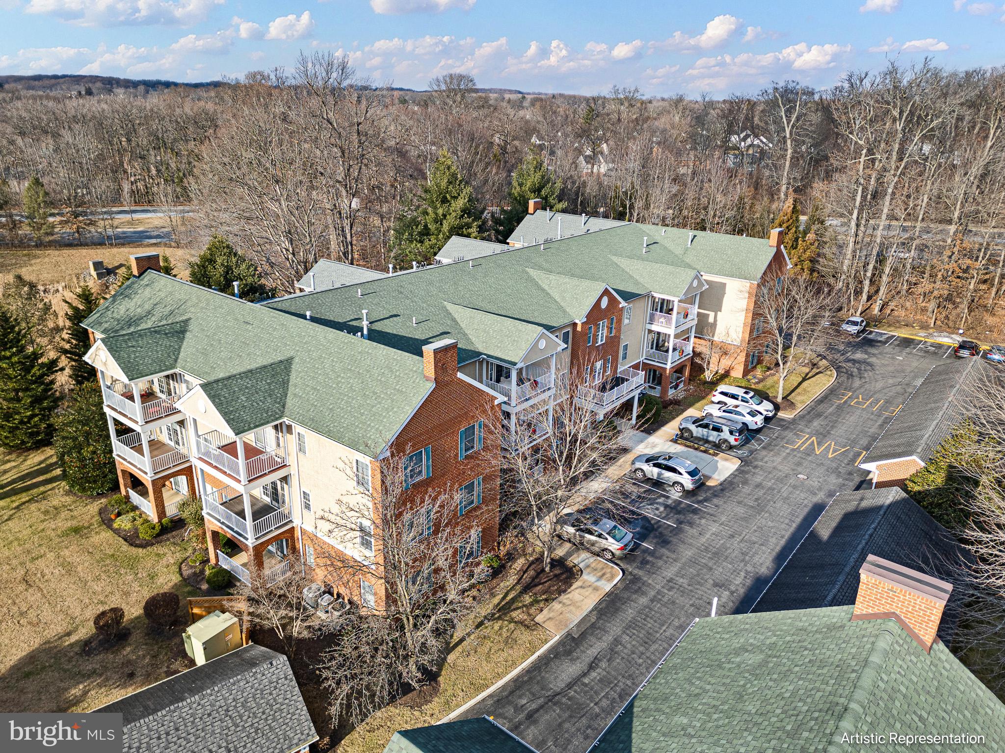 1515 Rockland Road, Unit 301 Wilmington, DE 19803 - Photo 35 of 49 an aerial view of a house with a ocean view