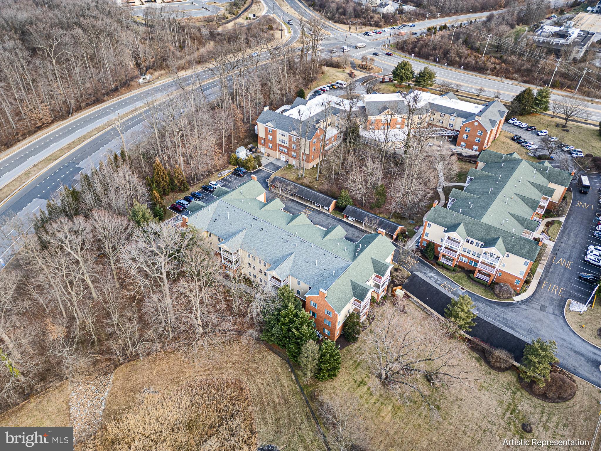 1515 Rockland Road, Unit 301 Wilmington, DE 19803 - Photo 43 of 49 an aerial view of a house with a mountain