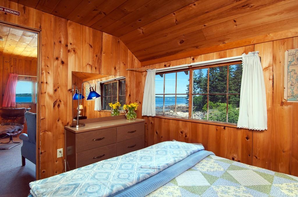75 Jones Farm Road New Harbor, ME 04554 - Photo 23 of 34 Boathouse bedroom with a view of the...