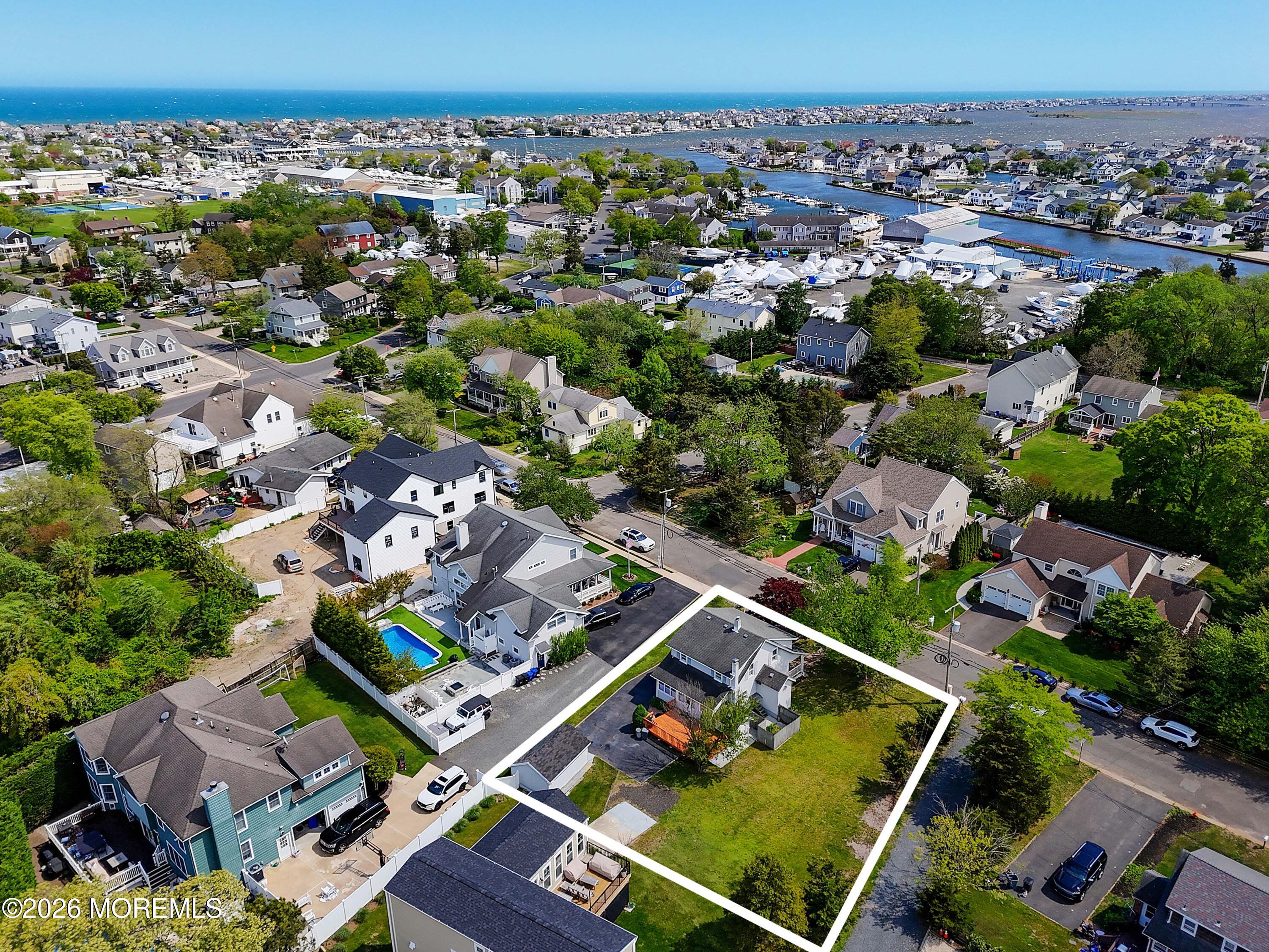 715 Howe Street Point Pleasant, NJ 08742 - Photo 36 of 45 an aerial view of multiple houses