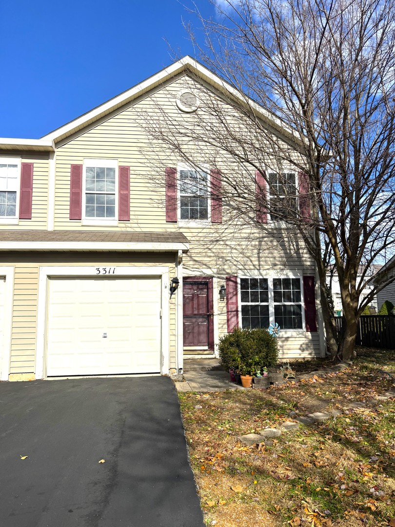 a view of a house with a outdoor space
